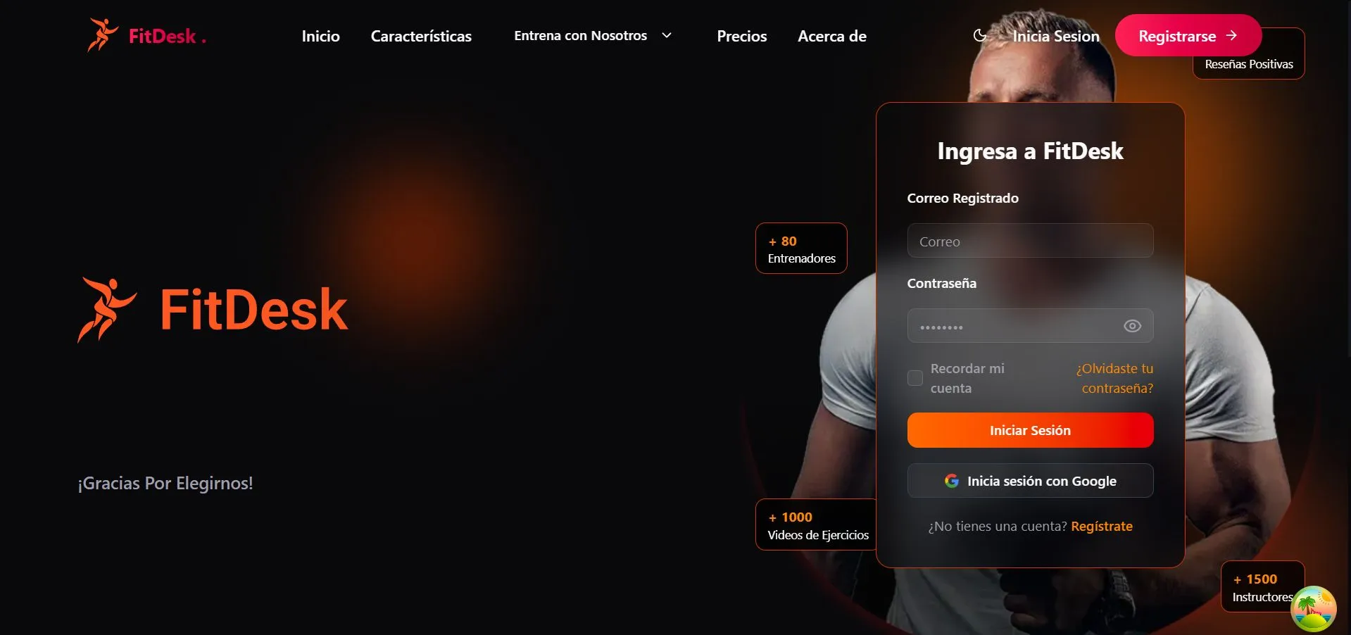 FitDesk - Gestion de gimnasio