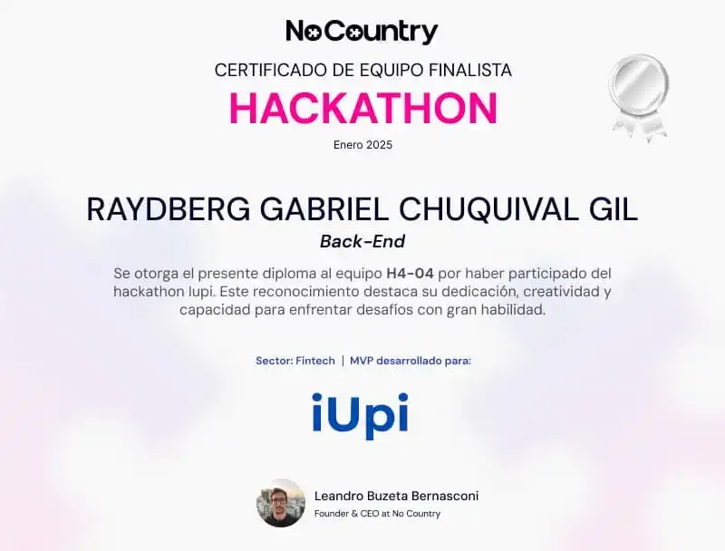 FinTech Hackathon - Plataforma de finanzas