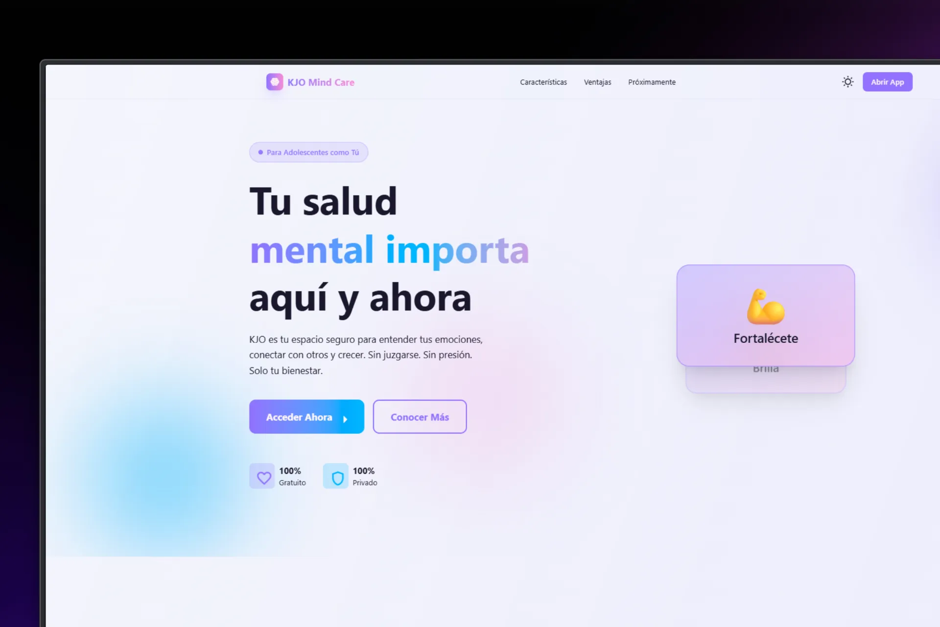 KYO Mind Care - Plataforma de bienestar emocional